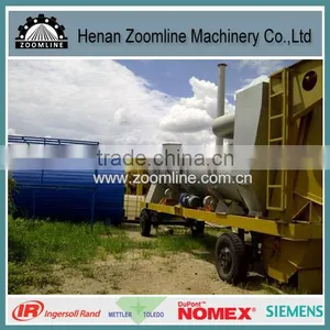 ZOOMLINE Brand 20T/HR Portable Drum Asphalt Mix Plant thumbnail-4