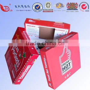 Hot Sale Custom Colorful Paper Meal Box Paper Pizza Box thumbnail-1