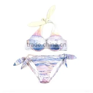 2014 New Hot Anti-uv 50+ High Waist One Piece Swimming Wear thumbnail-1