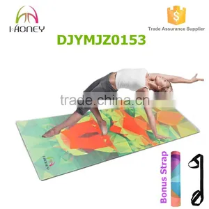 2016 Hot Sale Combo Yoga Mat, Digital Printed Yoga Mat,bonus Strap thumbnail-1