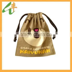 Promotional Wholesale Cotton Nylon Drawstring Bag thumbnail-1