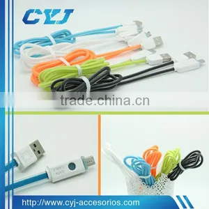 Colorful Transparent Jelly Wholesale for Iphone Usb Cable thumbnail-1