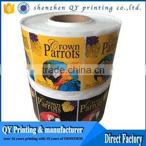 Perfume Packaging Label,packaging Sticker,color Label thumbnail-1