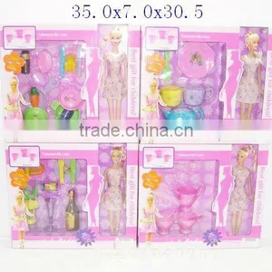 Kitchen Toy Set With Doll (4 Designs) thumbnail-1