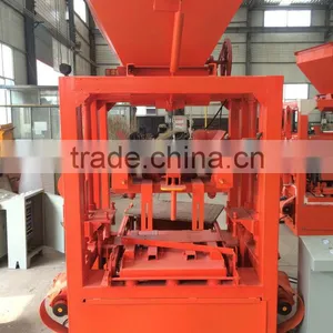 QT4-24 Interlocking Brick Making Machine in India,concrete Block Making Machine thumbnail-3