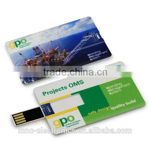 Both Sides Full Color Personalized Logo Printing Business Credit Card Size 2gb, 4gb, 8 gb Usb Flash Memory Disk Pen Drive Supplier's Choice thumbnail-4