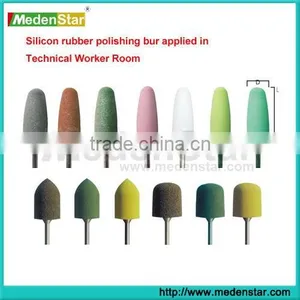 China Supply Dental Silicon Rubber Polishing Bur Used for Technical Worker Room thumbnail-1