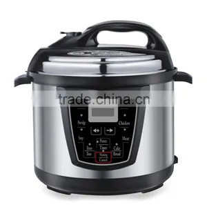 Large 8L 1200W Basic Cheap Energy Saving Commercial Digital Control Multifunction Big Rice Cooker and Pressure Cooker thumbnail-1