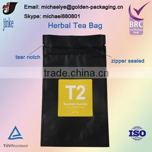 Stand Up Herbal Tea Bag With Zipper thumbnail-1