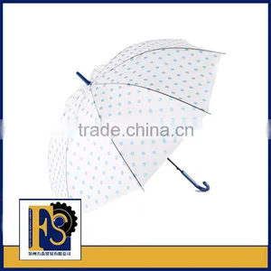 Promotional Transparent Long Umbrella thumbnail-1
