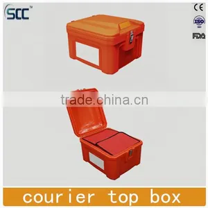 Rotomoulding Plastic Motorbike or Scooter Delivery/courier Top Box thumbnail-1
