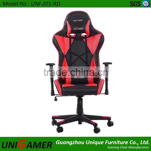 Sythetic Leather Swivel Sports Chair /Gaming Racing Office Chair thumbnail-1