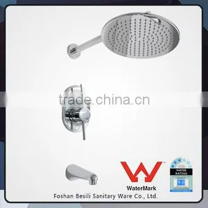 Bathroom Rain Showers Head Set Chrome Best Australian Watermark Wels B2 thumbnail-1