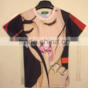 3D Digital Printing Fashion Casual Short-sleeved T-shirt thumbnail-5