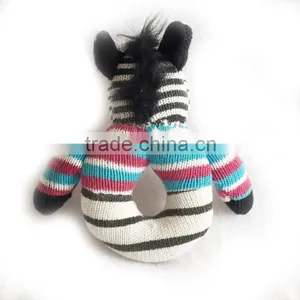Wholesale Baby Toy Rattle Plush Toy, Mini Baby Toy Plush Rattle Toy thumbnail-2