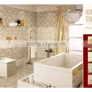 300x600 Cheap Porcelain Wall Flower Tiles Kitchen thumbnail-2