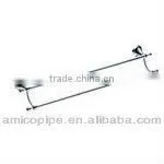 Amico High Quality Brass Stainless Steel Zinc Double Towel Hanger thumbnail-1