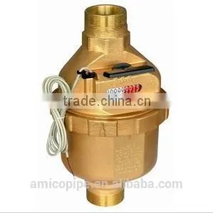Types of Volumetric Rotary Piston Water Meter With Reed Pulse Output thumbnail-1
