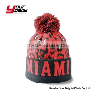 OEM Warmed Winter Cap Beanie Knitted Hat thumbnail-4