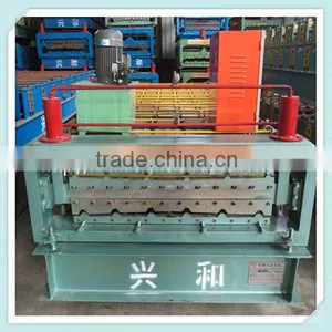Trade Assurance Steel Building Materials/Metal Roll Forming Machine Tile Forming Machine Type and Roof Use Colour Roofing Press thumbnail-1