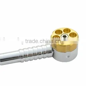 Smoking Pipe Metal Pipe Smoking Accessories Herb Grinder - Six Shooter Pipe thumbnail-1