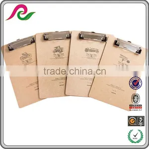 Creative Design A4 Sleeve Clip Handmade Paper Cardboard Tablet File Folder for Business & School thumbnail-1