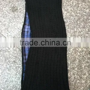 Stock Item Wholesale Men's Autumn Winter Reversible Plaid Loop Scarf thumbnail-1