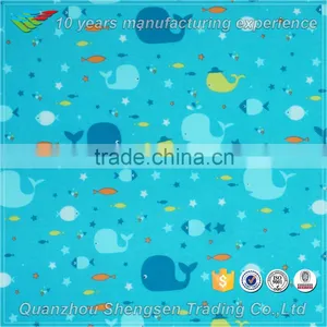 Import Cute Fish Print Nylon Spandex Swimwear Fabric From China thumbnail-1