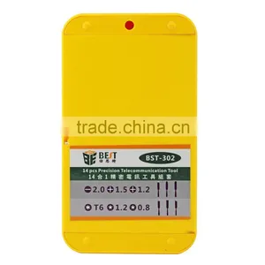 14 in 1 Professional Precision Screwdriver Set Disassemble Repair Tools Kit For IPhone For IPad - BST-302 thumbnail-5