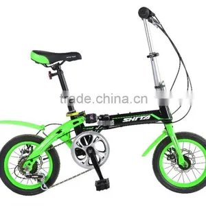 Pu Hong 2016 Newest Wholesale Bicycle All Color 14" 7 Speed Folding Bmx Bike thumbnail-1