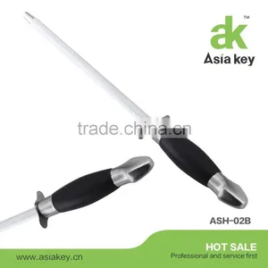 ASH-02B Kitchen Tool Knife Sharpener With ABS+SS430 Handle thumbnail-1