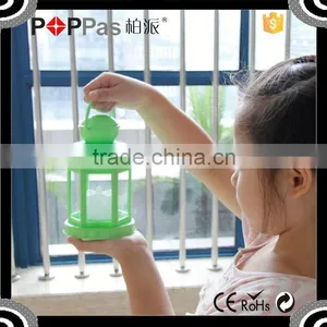 2015 Promotion Poppas BS10 Star Pantern Colorful Selection Hanging Led Candle Tea Light Lantern thumbnail-1