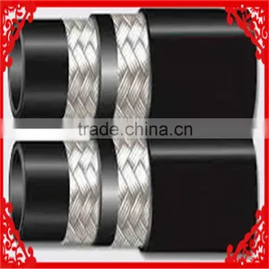 The Lowest Price Best Quality Steel Wire Reinforced Flexible Sae 100 r1 Hydraulic Rubber Hose thumbnail-1