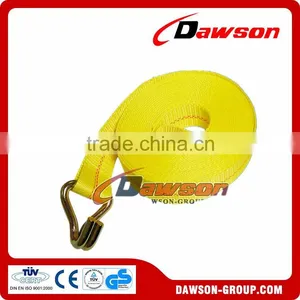 Flat Hook Ratchet Tie Down Straps thumbnail-3
