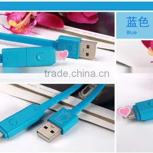 New Arrival USB Multi Cable With 8pin and 5pin, 2 in 1 USB Charging Cable thumbnail-6