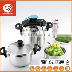 Camping Pressure Cooker 4L+6L CE GS TUV Stainless Steel Pressure Cooker High Pressure Cooker Rice Cooker thumbnail-1