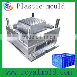 Plastic Basket Mold ,plastic Container Injection Mould Making thumbnail-1