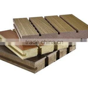Wooden Fire Insulation Decorative Acoustic Wall Panels thumbnail-4