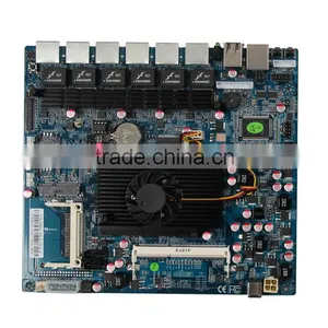 Intel D525 Cheap Industrial Network Security Firewall pc Motherboard With 6 Giga Lan thumbnail-1