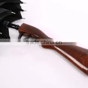 Black Gun Shape Personality Striaght Rifle Umbrella thumbnail-2