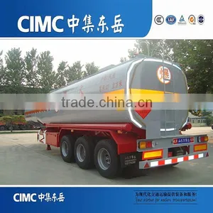CIMC ISO Standard 3 Axle 50000L Steel Fuel Tanker Semi Trailer Capacity 40 Ton thumbnail-5