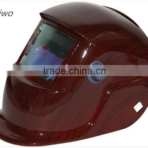 Red Wood 2014 NEW Design Auto Darkening Welding Helmet Welding Mask thumbnail-1