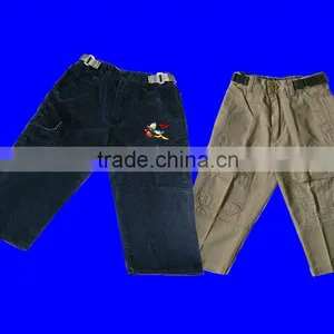 Cheap High Quality Wholesale Cotton Loose Black Grey Work Pants Coveralls thumbnail-1