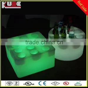 New Stylish Waterproof Led Wine Champange Bottle Bucket Cooler Holder With RGB Light Colors Changing thumbnail-3