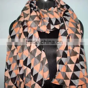 COTTON PRINTED SCARF 2014 thumbnail-1