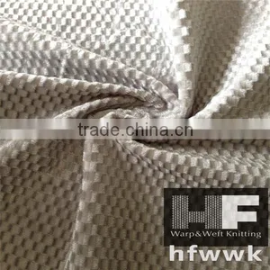 Hot Sell Flocking Dot Velvet Fabric for Sofa thumbnail-1