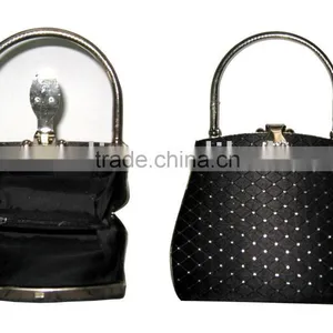 EVENING WEDDING HANDBAGS IN STYLISH DESIGN WITH BELT LOCK thumbnail-1