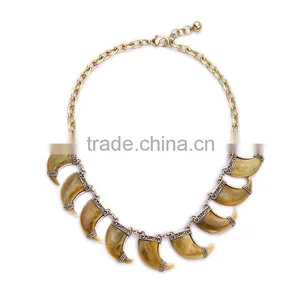 Cheap Wholesale Jewelry 2016 Latest Design Resin Pendant Necklace Multiple Pendants Necklace thumbnail-2