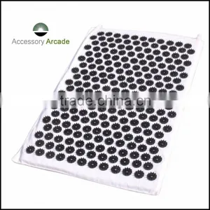 Blue Coloured Striped Yoga Rug, thumbnail-4