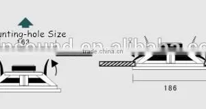 CLS-510 Series Professional Samll Speaker, Ceiling Speaker, pa Speaker thumbnail-4